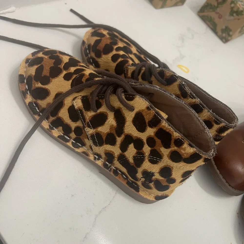 Polo Ralph Lauren little girl animal print, very gently used 10.5